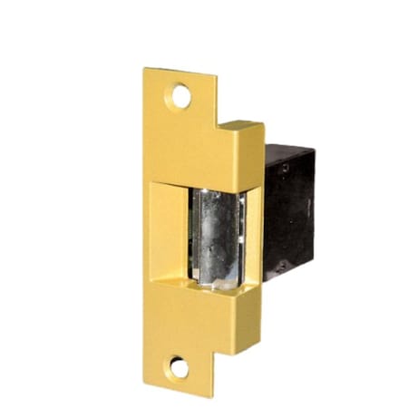 Trine TRINE: 007 Light Commercial Grade 1 Electric Strike Brass Powder TRN-007-ES